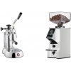 La Pavoni Stradivari Lusso + Eureka Mignon Specialita Smart, CR white La Pavoni Stradivari Lusso + Eureka Mignon Specialita Smart, CR white