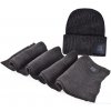 SADA 1+1 pletená čiapka a šál s aplikáciou loga FC BLACK BADGE SADA 1+1 pletená čiapka a šál s aplikáciou loga FC BLACK BADGE