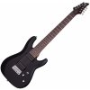 Schecter Deluxe C-8 Satin Black 8-strunová elektrická gitara Schecter Deluxe C-8 Satin Black 8-strunová elektrická gitara