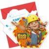 Procos Pozvánky Staviteľ Bob 6 ks Procos Pozvánky Staviteľ Bob 6 ks