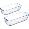 Sada 2 x forma keksovka 31 cm + 28 cm Pyrex Sada 2 x forma keksovka 31 cm + 28 cm Pyrex