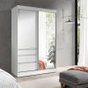 Šatníková skriňa so zrkadlom ROMUALDA 140 Tempo Kondela Šatníková skriňa so zrkadlom ROMUALDA 140 Tempo Kondela