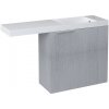SAPHO LATUS VI 50 x 22 x 50cm pravá skrinka pod umývadlo závesná, dub strieborný, LT610-1111 SAPHO LATUS VI 50 x 22 x 50cm pravá skrinka pod umývadlo závesná, dub strieborný, LT610-1111