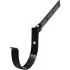 Bravo Odkvapový hák stočený 75 mm čiernosivý Bravo Odkvapový hák stočený 75 mm čiernosivý