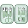 Sada na manikúru v plastovom púzdre 13ks Zelené Sada na manikúru v plastovom púzdre 13ks Zelené