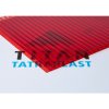 Dutinkový polykarbonát AkyVer® 10mm 2W, UV2, Rozmer 2100x3000mm, Odtieň/Farba Červený Dutinkový polykarbonát AkyVer® 10mm 2W, UV2, Rozmer 2100x3000mm, Odtieň/Farba Červený