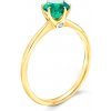 Zásnubný prsteň The Journey: žlté zlato, smaragd - TJ-R2-SZMD-Z SAVICKI Zásnubný prsteň The Journey: žlté zlato, smaragd - TJ-R2-SZMD-Z SAVICKI