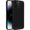 AppleMix Apple iPhone 14 Pro Max - perforovaný / s otvormi - plastový - ochrana fotoaparátu - čierne