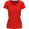 Stedman Tričko V-Neck T Claire, výstřih do V, krátký rukáv, dámské COT05971005500-scarlet red XS Červená scarlet Stedman Tričko V-Neck T Claire, výstřih do V, krátký rukáv, dámské COT05971005500-scarlet red XS Červená scarlet