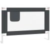 vidaXL Ochranný kryt postele pre batoľatá Dark Šedá 100x25 cm Látka vidaXL Ochranný kryt postele pre batoľatá Dark Šedá 100x25 cm Látka