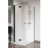 RADAWAY NES BLACK KDJ B 90cm ľavé dvere do kombinácie / sprchový kút rohový, profil čierny, sklo číre, 10025090-54-01L RADAWAY NES BLACK KDJ B 90cm ľavé dvere do kombinácie / sprchový kút rohový, profil čierny, sklo číre, 10025090-54-01L