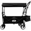 Aga Skladací prepravný vozík so strieškou MR4612 Čierny Aga Skladací prepravný vozík so strieškou MR4612 Čierny
