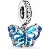 PANDORA - Motýľ z modrého skla Murano 792698C01 (Ag 925/1000, 1,7 g) PANDORA - Motýľ z modrého skla Murano 792698C01 (Ag 925/1000, 1,7 g)