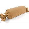 Biante Vankúš valec bonbon Velur VLR-007 Horčicovo béžový 15x60 cm Biante Vankúš valec bonbon Velur VLR-007 Horčicovo béžový 15x60 cm