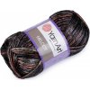 Pletacia priadza Melody 100 g - 1 ks 11 (908) čierna zlatá Pletacia priadza Melody 100 g - 1 ks 11 (908) čierna zlatá