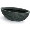 Prosperplast Kvetináč LATIA OVAL antracit 58cm