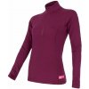 Dámske tričko dl.rukáv zips SENSOR MERINO DF lilla XL Dámske tričko dl.rukáv zips SENSOR MERINO DF lilla XL