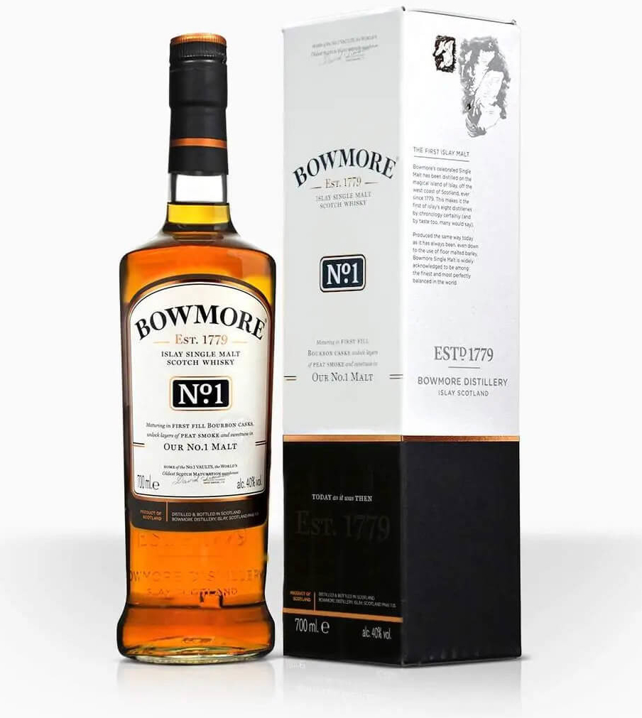 Bowmore No. 1 Malt Islay Single Malt Scotch Whisky 40% 0,7 l (karton)