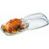 SIMAX Misa, pekáč hranatý sklenený 8,0 l s vekom HUSA SIMAX Misa, pekáč hranatý sklenený 8,0 l s vekom HUSA