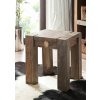 Bighome - GREY WOOD Taburetka 40x40 cm, palisander Bighome - GREY WOOD Taburetka 40x40 cm, palisander