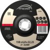 Brúsny kotúč 150 x 6,8 x 22,23 mm MOST PRO STEEL typ 27 Brúsny kotúč 150 x 6,8 x 22,23 mm MOST PRO STEEL typ 27