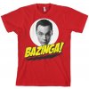 Big Bang Theory - Bazinga Sheldons Head (tričko) Big Bang Theory - Bazinga Sheldons Head (tričko)