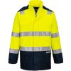 Portwest Bizflame Rain+ HiVis Light Arc Bunda FR605 ŽltáNámornícka modrá zltanamornickamodra Portwest Bizflame Rain+ HiVis Light Arc Bunda FR605 ŽltáNámornícka modrá zltanamornickamodra