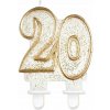 Zlatá sviečka na dvadsiate narodeniny 20 Zlatá sviečka na dvadsiate narodeniny 20