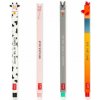 Legami Set 4 gumovacích pier Legami Farm Sweet Farm - Set Of 4 Erasable Gel Pens - Cow + Piggy + Donkey + Rooster - 0,7 mm - Black/Pi Legami Set 4 gumovacích pier Legami Farm Sweet Farm - Set Of 4 Erasable Gel Pens - Cow + Piggy + Donkey + Rooster - 0,7 mm - Black/Pi