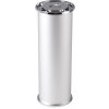 Walteco Nábytková noha priemer 50mm, výška 150mm, matný chróm , 50051 Walteco Nábytková noha priemer 50mm, výška 150mm, matný chróm , 50051