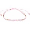 Nefertitis Módne náramok s ruženínom sa Shamballa zapínaním NF23552 - obvod cca 16 až 25 cm Nefertitis Módne náramok s ruženínom sa Shamballa zapínaním NF23552 - obvod cca 16 až 25 cm