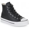 Converse Členkové tenisky Chuck Taylor All Star Eva Lift Leather Foundation Hi Čierna Converse Členkové tenisky Chuck Taylor All Star Eva Lift Leather Foundation Hi Čierna