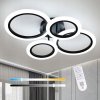 LED stropné svietidlo luster čierne okrúhle moderné s diaľkovým ovládaním 32W LED stropné svietidlo luster čierne okrúhle moderné s diaľkovým ovládaním 32W