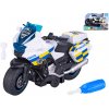 Motorka policajná skrutkovacia 22 cm na zotrvačník Motorka policajná skrutkovacia 22 cm na zotrvačník