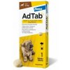 AdTab žuvacie tablety pre psy 1,3-2,5 kg 3 ks AdTab žuvacie tablety pre psy 1,3-2,5 kg 3 ks