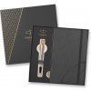Parker 1502/3291697 IM Brushed Metal GT guľôčkové pero, darčeková súprava so zápisníkom Parker 1502/3291697 IM Brushed Metal GT guľôčkové pero, darčeková súprava so zápisníkom