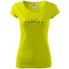 Rybár ekg - Dámske tričko Pure - XL ( Limetková ) Rybár ekg - Dámske tričko Pure - XL ( Limetková )
