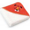 Bavlnená detská osuška s kapucňou Tiger - oranžová Bavlnená detská osuška s kapucňou Tiger - oranžová