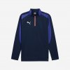 Puma Tréningová futbalová mikina IndivLiga 24 tmavomodrá