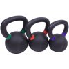 Sada powdercoated kettlebellu Sportago Ironside - 8 + 10 + 12 kg Sada powdercoated kettlebellu Sportago Ironside - 8 + 10 + 12 kg