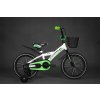 Detský bicykel TURBO bielo-zelený 4+ Detský bicykel TURBO bielo-zelený 4+