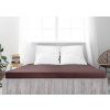 Textilomanie Jersey plachta z mako bavlny LUXORA 90x200 cm tmavohnedé Textilomanie Jersey plachta z mako bavlny LUXORA 90x200 cm tmavohnedé