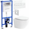 Laufen Sada modulu pre sadrokartón, EBS WC, sedadlo a tlačidlá, biela 1 set Laufen Sada modulu pre sadrokartón, EBS WC, sedadlo a tlačidlá, biela 1 set