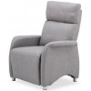 Kondela FOREST SI 0000095582 - TV kreslo polohovacie, látka sv.sivá Kondela FOREST SI 0000095582 - TV kreslo polohovacie, látka sv.sivá