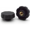 Matica kovová s plastovou hlavou, 8 cípa hviezda / 106-036 / M6 x 30 mm (čierna) Matica kovová s plastovou hlavou, 8 cípa hviezda / 106-036 / M6 x 30 mm (čierna)