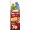 Versele Laga Prestige Sticks tyčinky zelenina a pampeliška pro malé papoušky 60g Versele Laga Prestige Sticks tyčinky zelenina a pampeliška pro malé papoušky 60g
