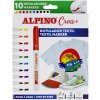 Alpino Crea+ fixky na zdobenie textilu 10ks Alpino Crea+ fixky na zdobenie textilu 10ks
