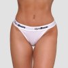 GymBeam Nohavičky Tanga 3Pack White - S GymBeam Nohavičky Tanga 3Pack White - S