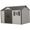 Lifetime Texas plastový záhradný domček 239 x 381 x 244 cm, šedá farba, NOVINKA Lifetime Texas plastový záhradný domček 239 x 381 x 244 cm, šedá farba, NOVINKA