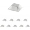 Walteco Tlmič nárazu 20x20x7,5mm, samolepiaci, transparentný Množstvo: 2 ks , 84650